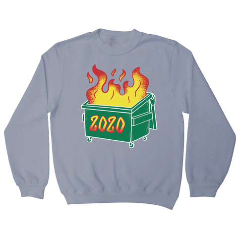 Dumpster fire sweatshirt - Graphic Gear