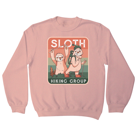 Sloth hiking club sweatshirt - Graphic Gear