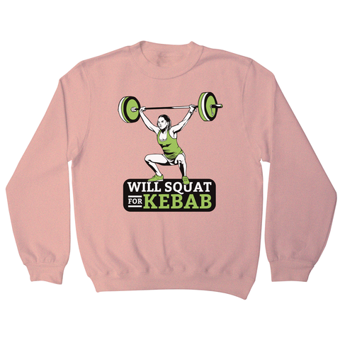Squat for kebab sweatshirt - Graphic Gear