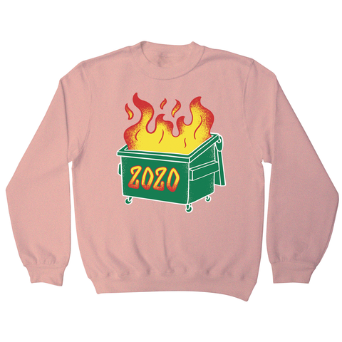 Dumpster fire sweatshirt - Graphic Gear