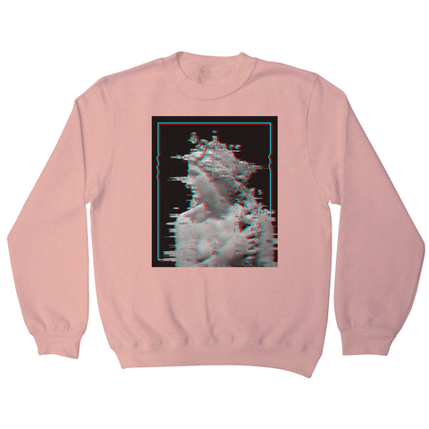 Glitch statue sweatshirt - Graphic Gear