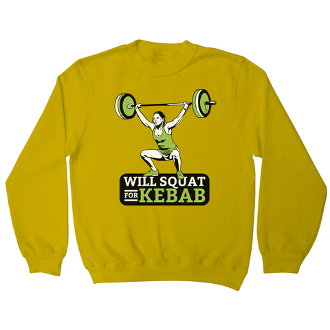 Squat for kebab sweatshirt - Graphic Gear
