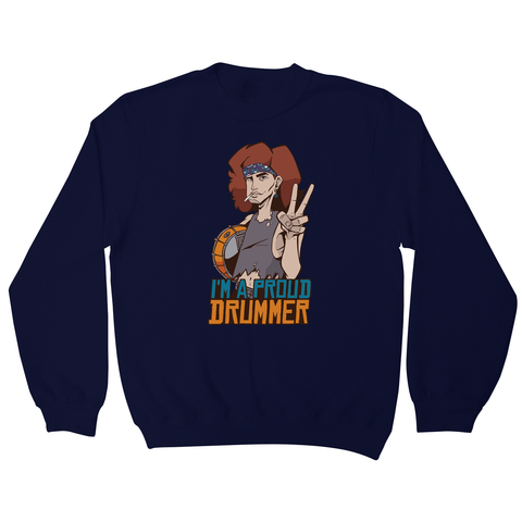 Proud drummer sweatshirt - Graphic Gear