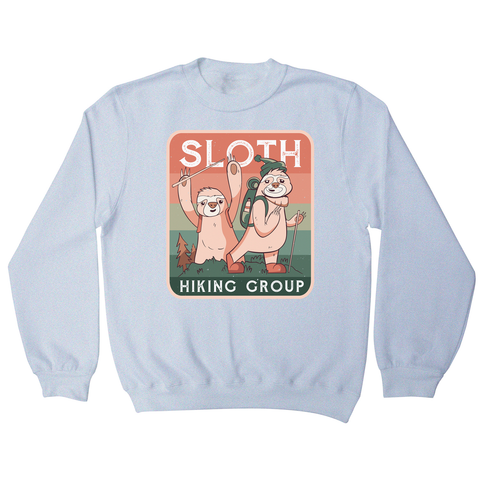 Sloth hiking club sweatshirt - Graphic Gear