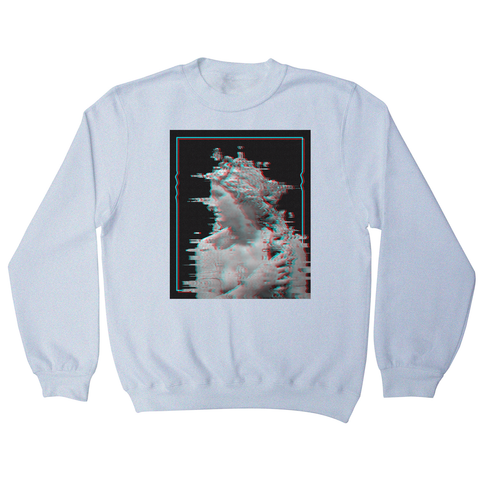 Glitch statue sweatshirt - Graphic Gear