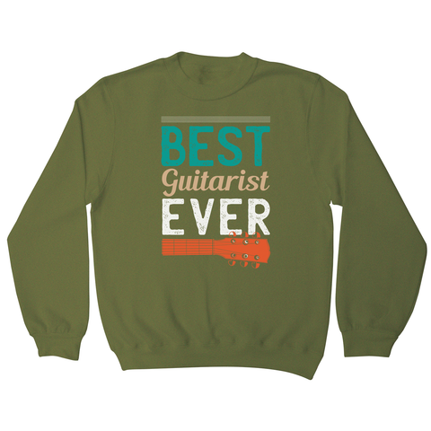 Best guitarist ever sweatshirt - Graphic Gear