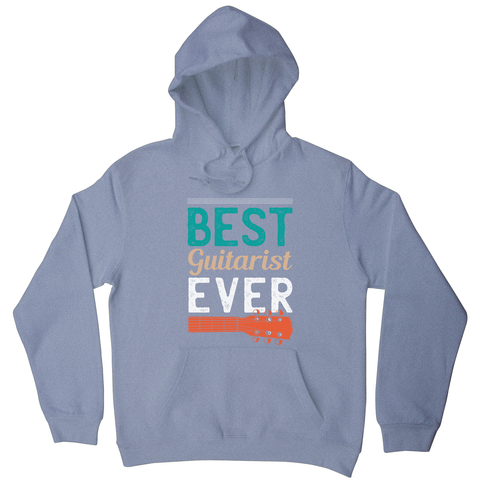 Best guitarist ever hoodie - Graphic Gear