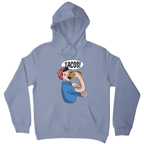 Tacos riverter girl hoodie - Graphic Gear