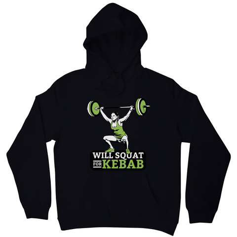 Squat for kebab hoodie - Graphic Gear
