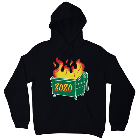 Dumpster fire hoodie - Graphic Gear