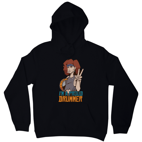 Proud drummer hoodie - Graphic Gear