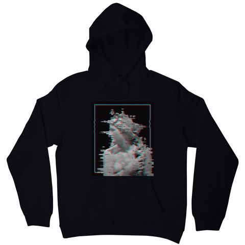 Glitch statue hoodie - Graphic Gear