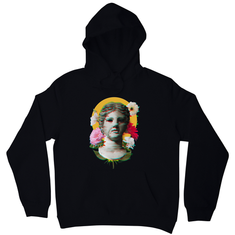 Woman statue glitch hoodie - Graphic Gear