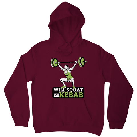Squat for kebab hoodie - Graphic Gear