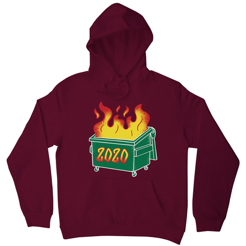 Dumpster fire hoodie - Graphic Gear