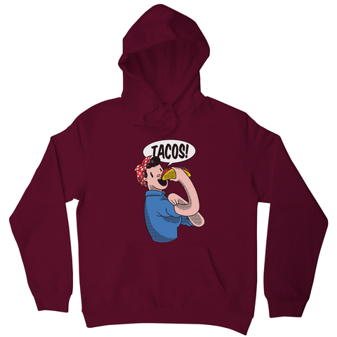 Tacos riverter girl hoodie - Graphic Gear