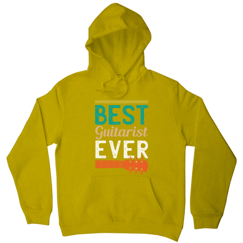 Best guitarist ever hoodie - Graphic Gear