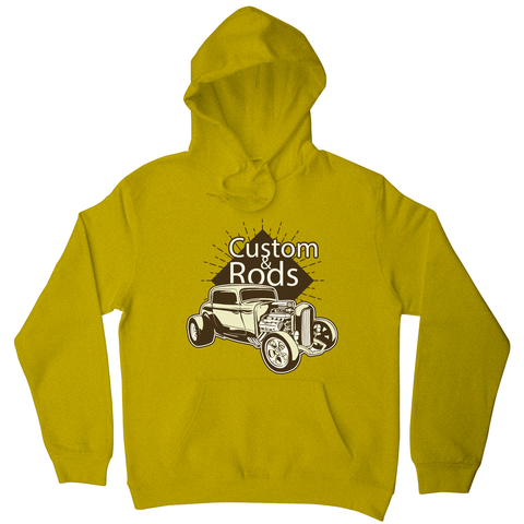 Hot rod custom quote hoodie - Graphic Gear