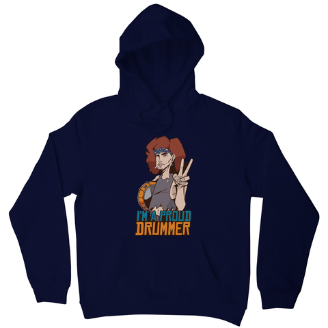 Proud drummer hoodie - Graphic Gear