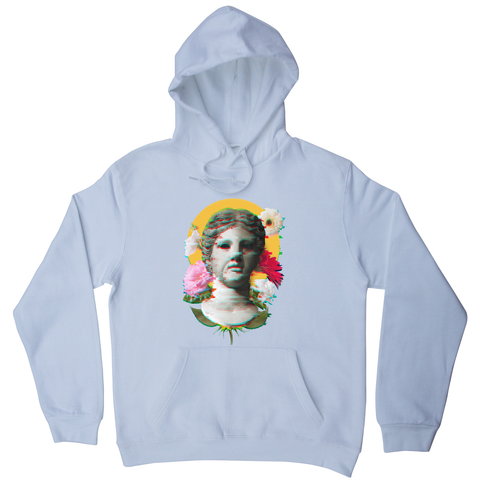 Woman statue glitch hoodie - Graphic Gear