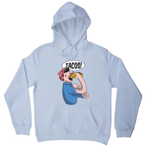 Tacos riverter girl hoodie - Graphic Gear