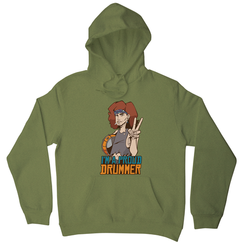 Proud drummer hoodie - Graphic Gear