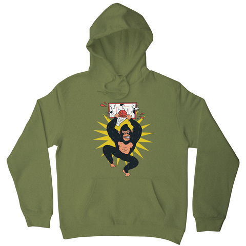 Gorilla drunk hoodie - Graphic Gear