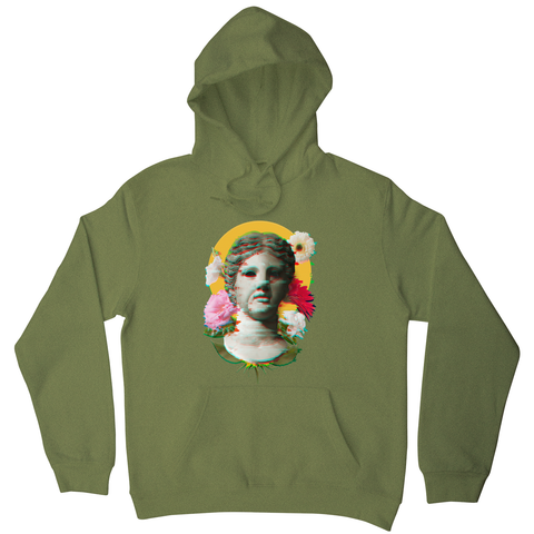 Woman statue glitch hoodie - Graphic Gear