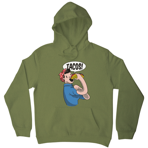 Tacos riverter girl hoodie - Graphic Gear