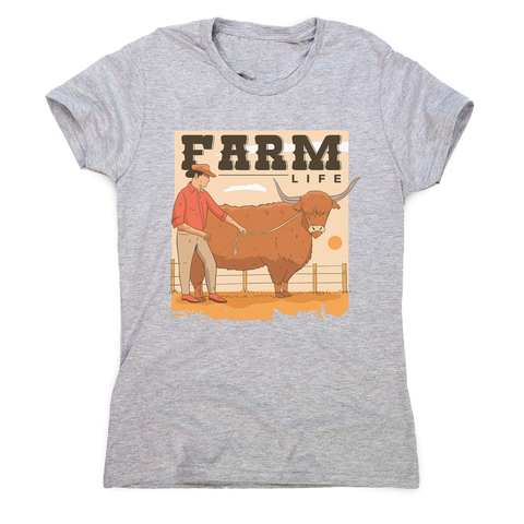 Farm life quote women's t-shirt - Graphic Gear