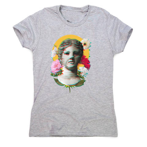 Woman statue glitch women's t-shirt - Graphic Gear