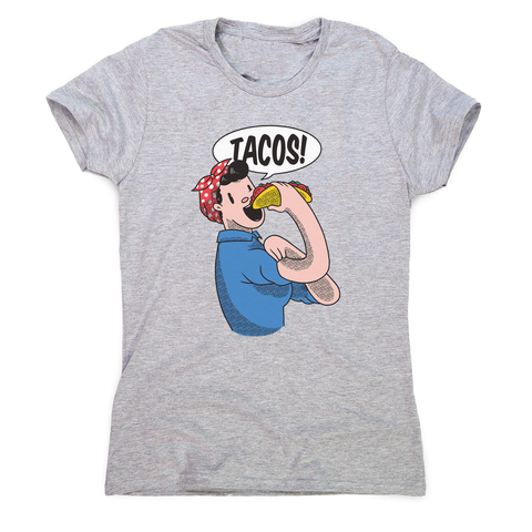 Tacos riverter girl women's t-shirt - Graphic Gear