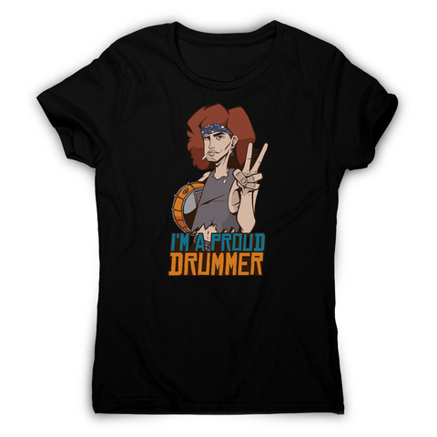 Proud drummer women's t-shirt - Graphic Gear