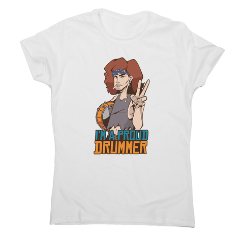 Proud drummer women's t-shirt - Graphic Gear