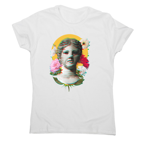 Woman statue glitch women's t-shirt - Graphic Gear