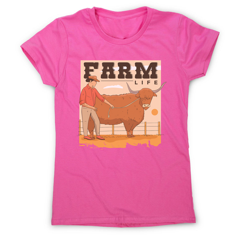 Farm life quote women's t-shirt - Graphic Gear