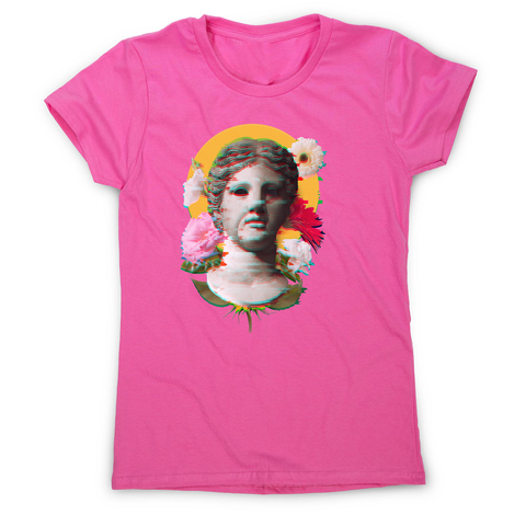Woman statue glitch women's t-shirt - Graphic Gear