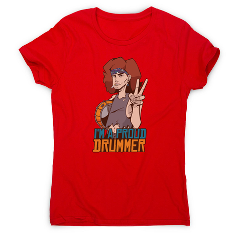Proud drummer women's t-shirt - Graphic Gear