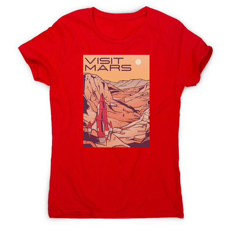 Visit mars women's t-shirt - Graphic Gear