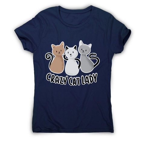 Crazy cat lady women's t-shirt - Graphic Gear