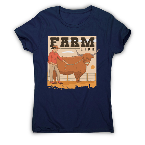 Farm life quote women's t-shirt - Graphic Gear