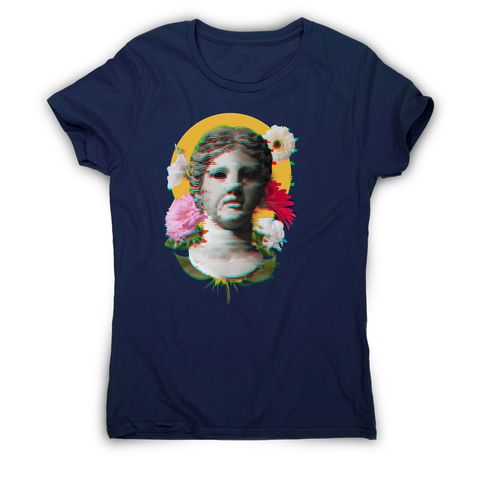 Woman statue glitch women's t-shirt - Graphic Gear