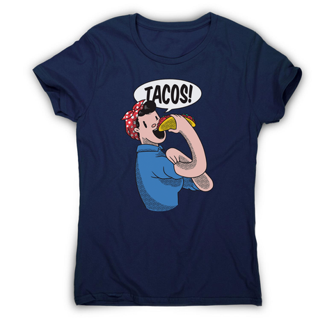 Tacos riverter girl women's t-shirt - Graphic Gear