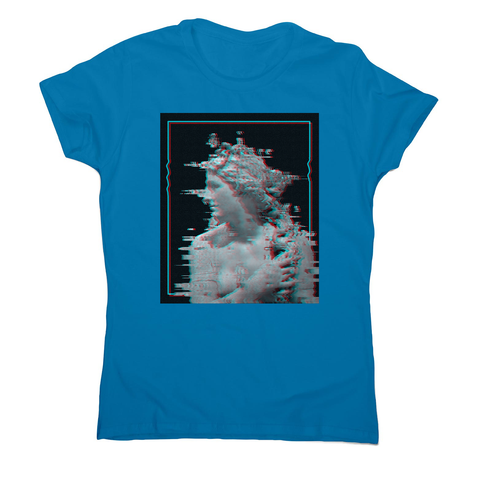 Glitch statue women's t-shirt - Graphic Gear