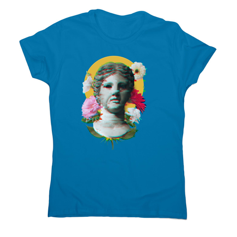 Woman statue glitch women's t-shirt - Graphic Gear