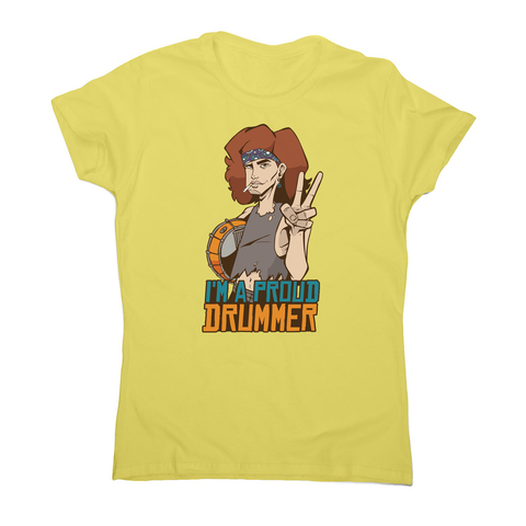 Proud drummer women's t-shirt - Graphic Gear