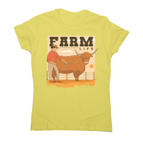 Farm life quote women's t-shirt - Graphic Gear