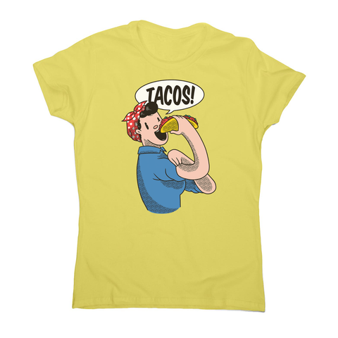 Tacos riverter girl women's t-shirt - Graphic Gear