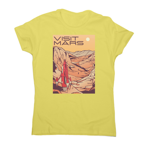 Visit mars women's t-shirt - Graphic Gear