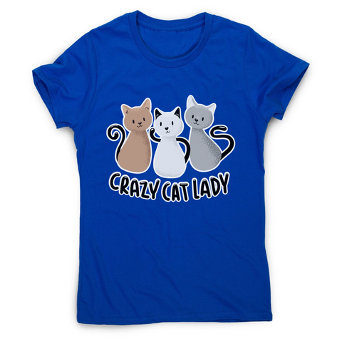 Crazy cat lady women's t-shirt - Graphic Gear